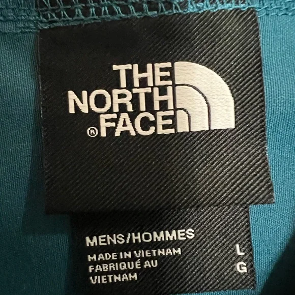 The North Face Fanorak Hooded Jacket Teal/Tan Size L Men NWOT ( never worn) - Picture 11 of 13